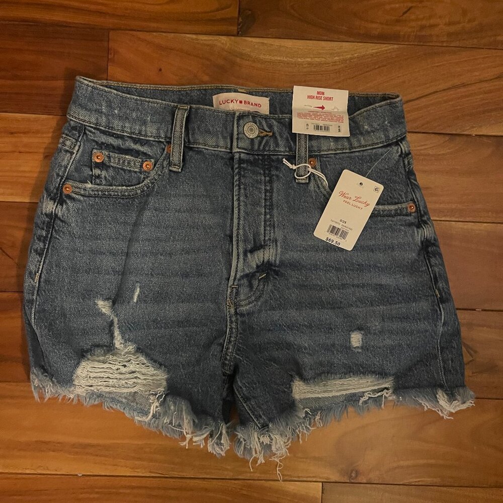 Lucky Brand High Rise Mom Short